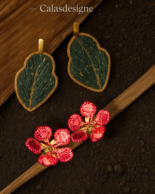pendientes artesanales que celebran el cumpleaños de la madre tierra